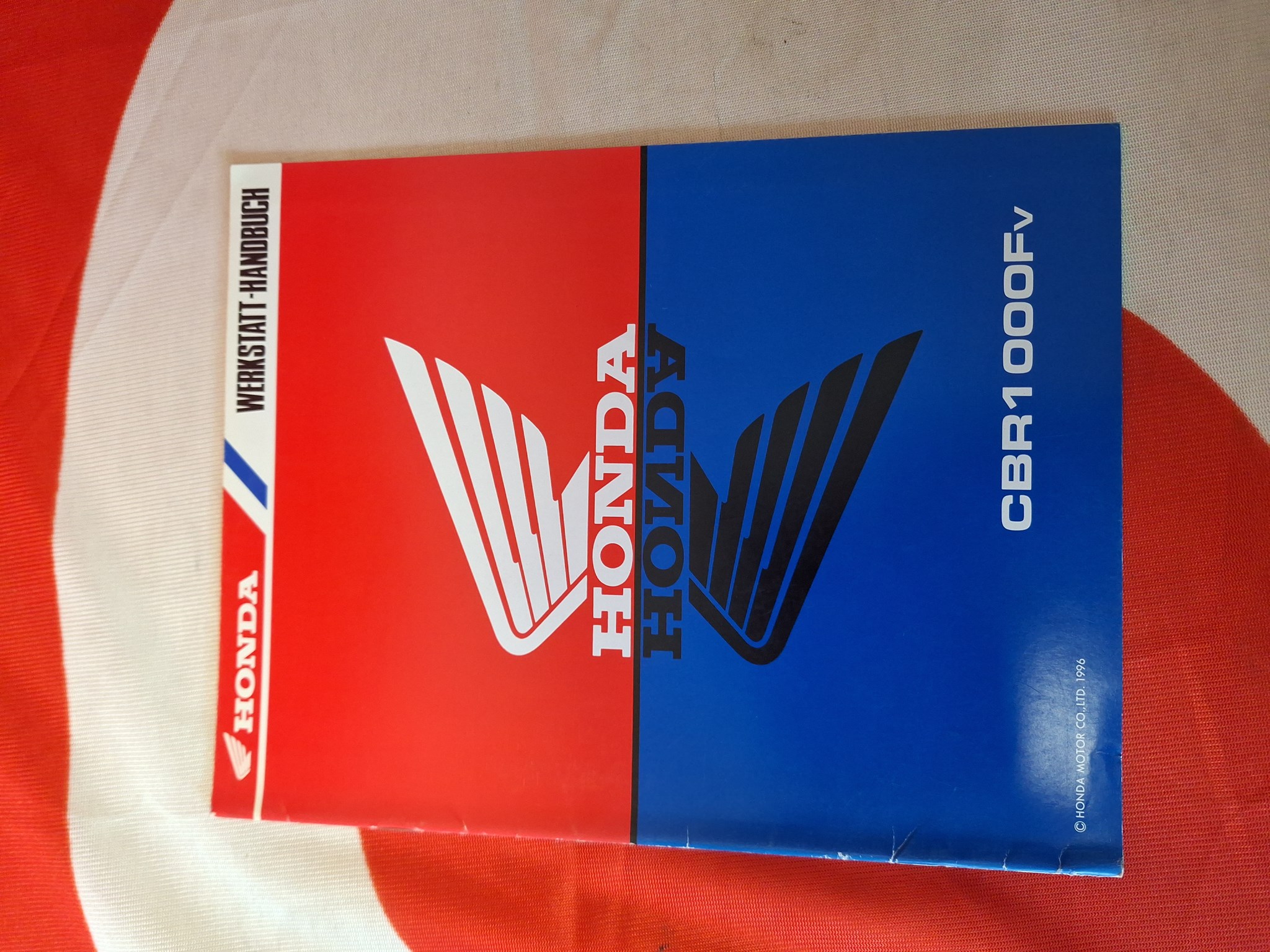 Picture of Werkstatthandbuch Nachtrag Honda  CBR1000FV